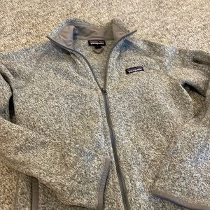 Patagonia better sweater zip up- small blemish